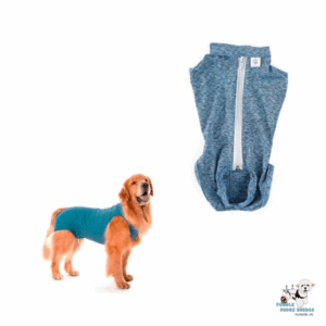Body Post-Quirúrgico Azul (Castración Macho) Pet Med Perro Talla 10 Peso: (21-27 Kg)