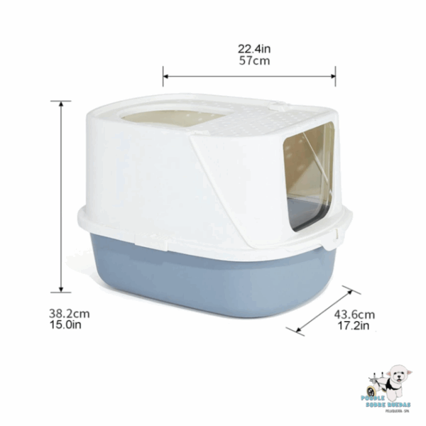 Arenero Ark Gris Pakeway Gato 57X43.6X38.2 Cm