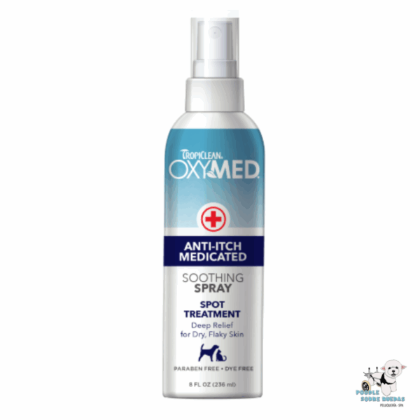 Anti-Itch Medicated Soothing Spray Oxymed Perro 236 Ml