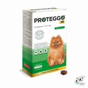 Proteggo 3M 112.5 Mg XS 2-4.5 Kg Biomont Perro 1 Tableta