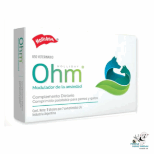 Ohm Modulador De La Ansiedad Holliday Perro 21 Tabletas