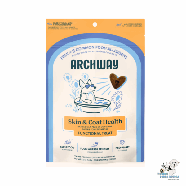 Skin & Coat Health Functional Treat Hypoallergenic Archway Perro 142 Gr