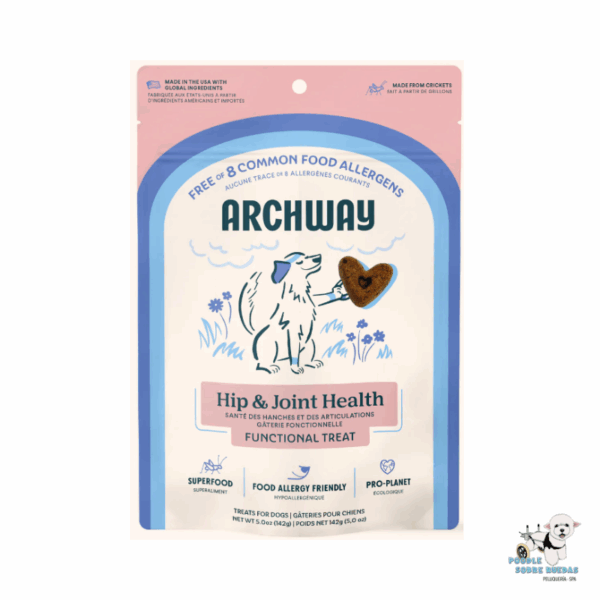 Hip & Joint Health Functional Treat Hypoallergenic Archway Perro 142 Gr