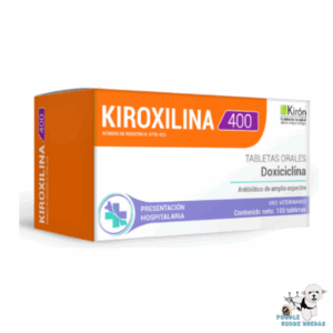 Kiroxilina 400 - Antiobiótico Kirón Gato 1 Tableta