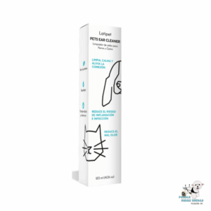 Ear Cleaner - Limpiador De Oídos Latipet Perro 120 Ml