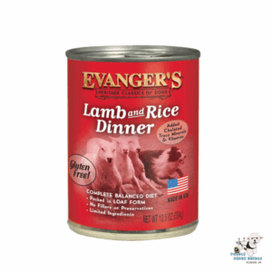 Lam And Rice Dinner - Gluten Free Evanger´S Perro 354 Gr