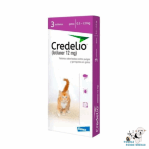 Credelio 05.-2 Kg Lotilaner 12 Mg Elanco Gato 3 Tabletas