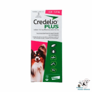 Credelio Plus 2.8 - 5.5 Kg Elanco Perro 3 Tabletas