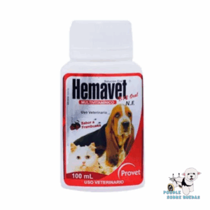 Hemavet - Multivitaminico Sabor A Fresa Provet Gato 100 Ml