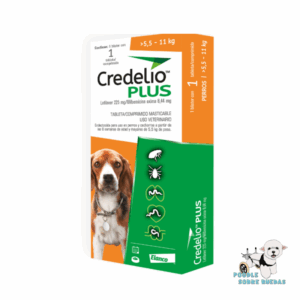 Credelio Plus 5.5 - 11 Kg Elanco Perro 3 Tabletas