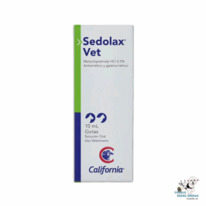 Sedolax Vet - Metoclopramida Hci 0.5 % Gotas California Gato 10 Ml