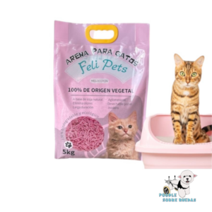 Arena Para Gatos Melocotón Fendy Pet Gato 5 Kg