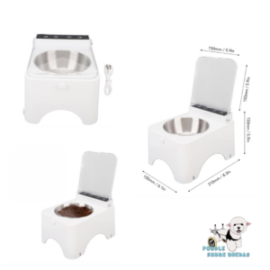 Plato Con Sensor Automático Heayzoki Gato 1 Unid