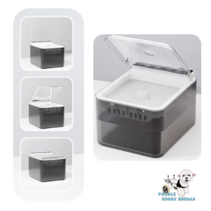 Fuente Con Sensor Automático 3 Litros Heayzoki Perro 1 Unid