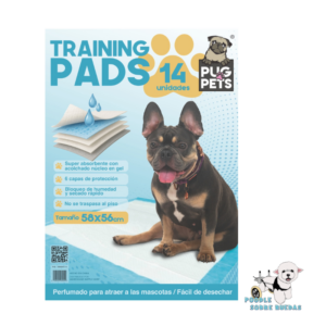 Pads Training 58 X 56 Cm Pug Pets Perro 14 Und