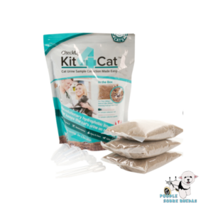 Kit 4 Cat / Arena Recolector Orina Kruuse Gato 2 Lb