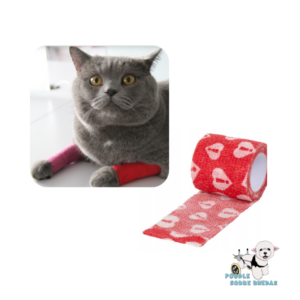 Vendaje Anti-Lamido 10 Cm X 4.5 Mt Kruuse Gato 1 Und