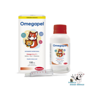 Omegapel - Omega 3-6-9 + Biotina + Zinc + Vitaminas Biomont Gato 100 Ml