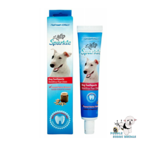 Crema Dental Con Sabor A Mantequilla De Maní Afp All For Paws Perro 60 Gr