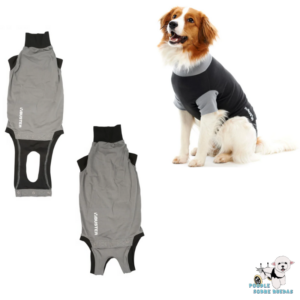 Body Post-Quirúrgico Gris Kruuse Perro Talla L: 52 Cm