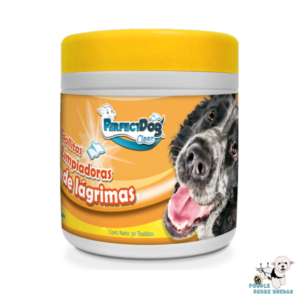 Wipes Lagrimales Con Extracto Aloe Vera & Manzanilla Kirón Perro 30 Unidades