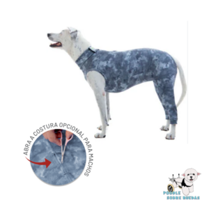 Body Para Miembros Posteriores Gris Pet Med Perro Talla 3 Peso: (3.5-4.5 Kg)