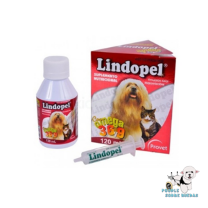 Lindopel Con Omega 3,6 Y 9 - Suplemento Nutricional Provet Perro 120 Ml