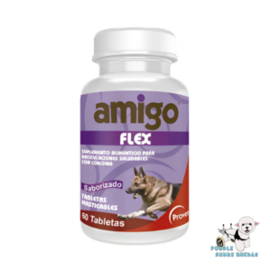 Amigo Flex Con Cúrcuma - Articulaciones Provet Perro 60 Tabletas