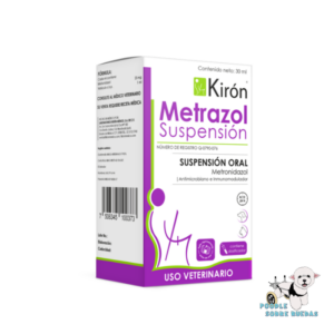 Metrazol Suspensión Oral - Metronidazol Kirón Perro 30 Ml