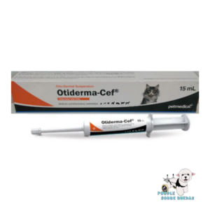 Otiderma - Cef Antibiótico / Antiinflamatoris Petmedica Gato 15 Ml