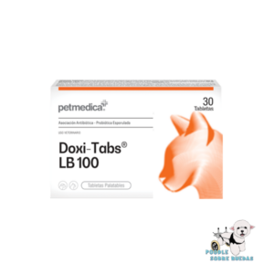 Doxi- Tabs Lb100 - Doxiciclina Petmedica Gato 1 Tableta