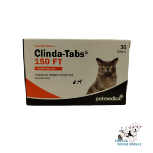 Clinda-Tabs 150 Ft / Antibiótico Petmedica Gato 1 Tableta