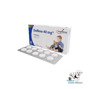 Dolfeno 40 Mg Carprofeno Antiinflamatorio Innopharma Perro 1 Tableta