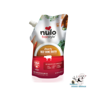 Hearty Beef Bone Broth - Caldo De Huesos De Res Nulo Perro 591 Ml