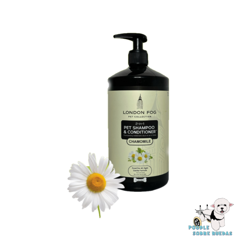Shampoo & Conditioner Chamomile London Fog Perro 1000 Ml