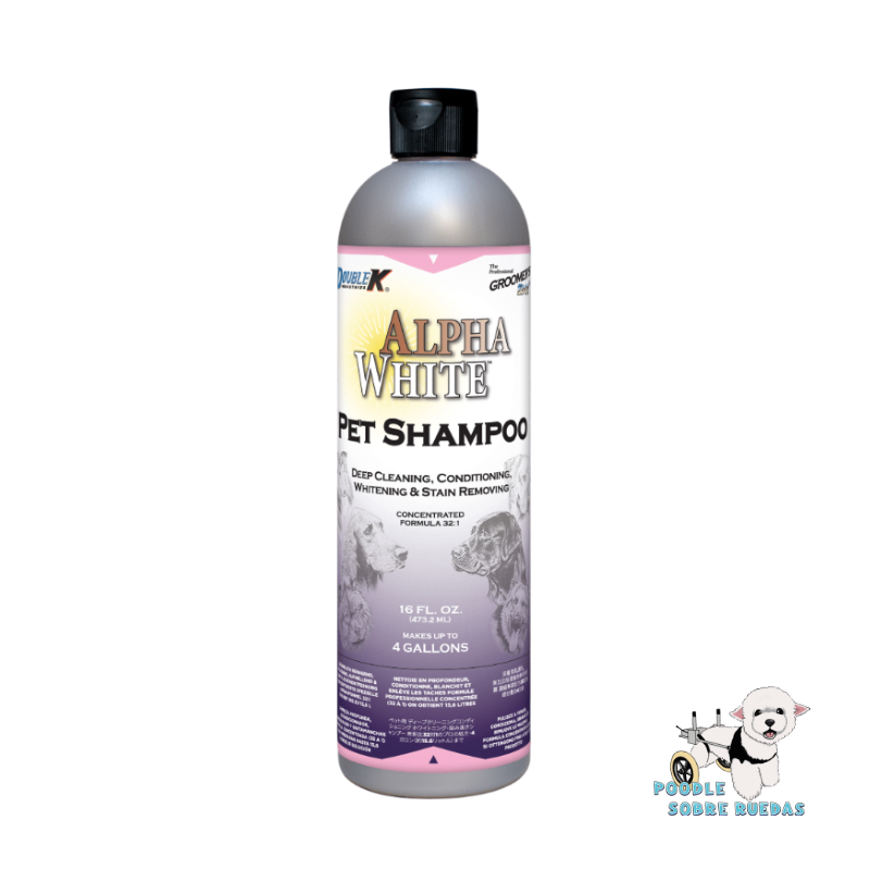 Shampoo Alpha White Groomer'S Edge Perro 473.2 Ml