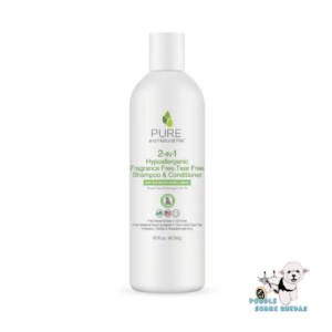 2-1 Hypoallergenic Frangrance Free Shampoo & Conditioner Pure And Natural Pet Perro 473 Ml