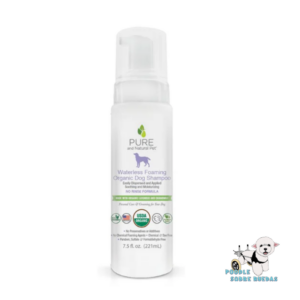 Waterless Foaming Certified Organic Dog Shampoo Lavander Pure And Natural Pet Perro 221 Ml