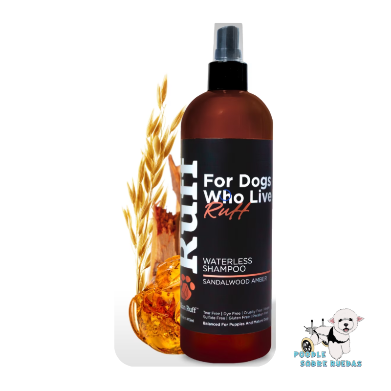 Waterless Shampoo Sandalwood Amber Lillian Ruff Perro 473 Ml
