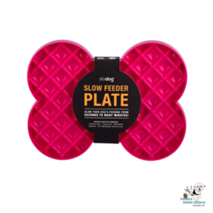 Licki Mat Plato Alimentador Lento Large Rosado Vet Developed Perro 1 Unid