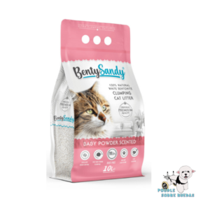 Arena Ultra Absorbente & Ultra Aglomerante Baby Power 10L Benty Sandy Gato 8.7 Kg