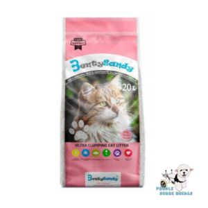 Arena Ultra Absorbente & Ultra Aglomerante Baby Power 20L Benty Sandy Gato 18 Kg