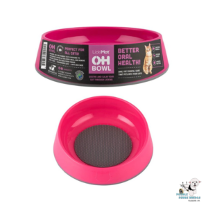 Licki Mat Plato Mejora La Salud Bucal Rosado Vet Developed Gato 1 Unid