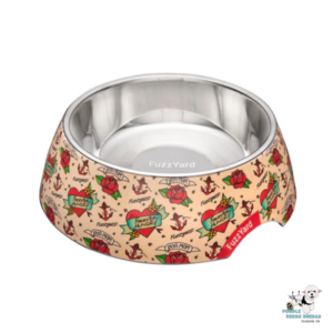 Pet Bowl Inkd Up Talla L Fuzz Yard Perro 1 Unid