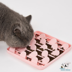 Licki Mat Corazones Rosado Fofos Gato 1 Unid