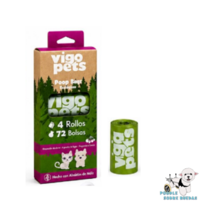Bolsas Ecológicas Aroma Cereza Vigo Pets Perro 72 Unidades