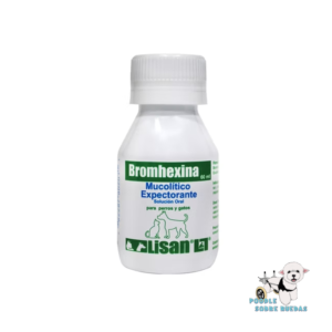 Bromhexina Mucolítico Y Expectorante Lisan Gato 60 Ml