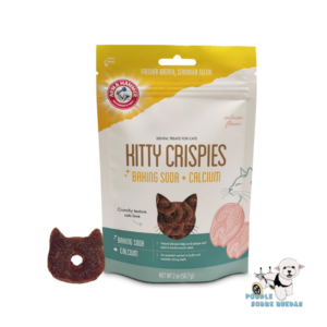 Kitty Crispies Dental Treats Sabor A Salmón Arm & Hammer Gato 56.7 G