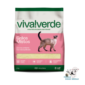 Arena Granos Mixtos Viva!Verde Gato 4 Kg