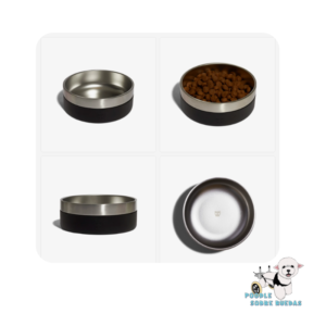 Tuff Bowl Color Negro Zeedog Perro 1 Unidad